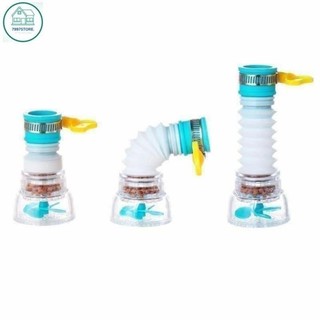 Vòi Tăng Áp Nước  360 Độ, Có Khóa Cổ, Có Cánh Quạt
