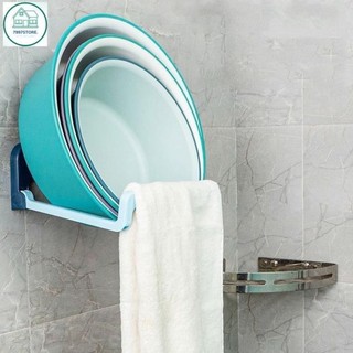 Giá đỡ chậu - Giá treo gắn tường không cần khoan đục gọn gàng vệ sinh chất liệu nhựa PP cao cấp đa năng, tiện ích