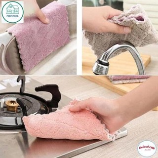 Khăn Lau Bếp Đa Năng 15x25cm Siêu Thấm Nước Vệ Sinh Nhà"