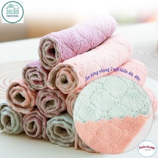 Khăn Lau Bếp Đa Năng 15x25cm Siêu Thấm Nước Vệ Sinh Nhà"