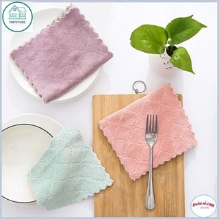 Khăn Lau Bếp Đa Năng 15x25cm Siêu Thấm Nước Vệ Sinh Nhà"