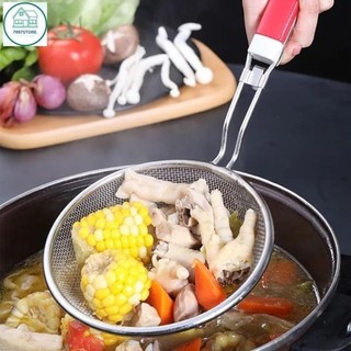 Vợt Ray Lọc Inox Cao Cấp, Ray Lọc Mịn 2 Lớp XỊN