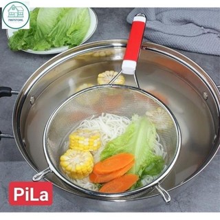 Vợt Ray Lọc Inox Cao Cấp, Ray Lọc Mịn 2 Lớp XỊN