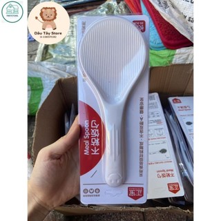 Muôi Cơm, Thìa Cơm Chống Dính, Nhựa Cao Cấp Siêu Bền, Tiện Ích