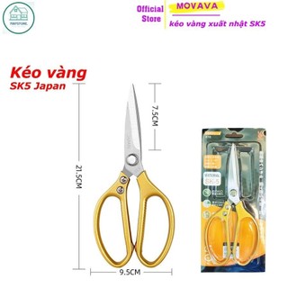 Kéo vàng nhật SK5 JAPAN cắt gà đa năng siêu bền - Movava
