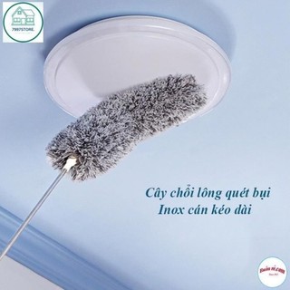 Chổi Quét Trần Gấp Gọn, Lau Bụi, Quét Trần Nhà Thông Minh -