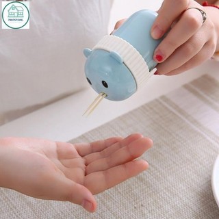 Hộp Đựng Tăm Xỉa Răng Mèo Siêu Cute ROSE STOR