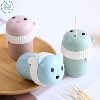 Hộp Đựng Tăm Xỉa Răng Mèo Siêu Cute ROSE STOR