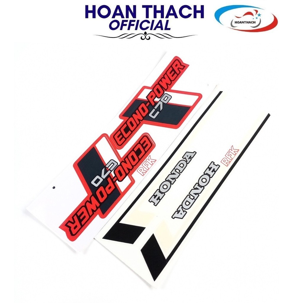 Bộ tem xe máy Econo Power C70 HOANTHACH SP007255 trumsidothien | Shopee ...