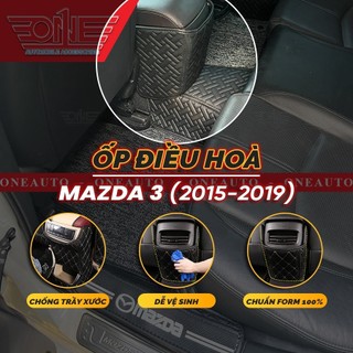 Ốp Bảo Vệ Điều Hòa Ô Tô Mazda 3 2015 2016 2017 2018 2019 Chống Trầy Xước, Chống Bẩn