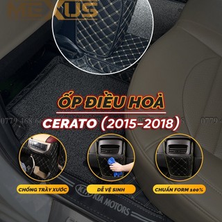 Ốp Bảo Vệ Điều Hòa Ô Tô Kia Cerato 2015 2016 2017 2018 Chống Trầy Xước, Chống Bẩn