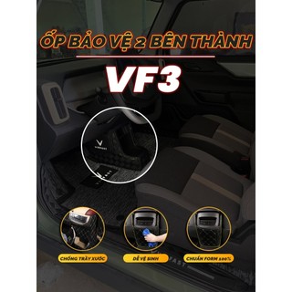 Ốp Bảo Vệ 2 Bên Thành Ô Tô Vinfast VF3 Chống Trầy Xước, Chống Bẩn