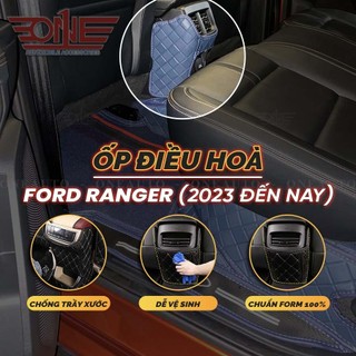 Ốp Bảo Vệ Điều Hòa Ô Tô Ford Ranger 2023 2024 2025 2026 Chống Trầy Xước, Chống Bẩn