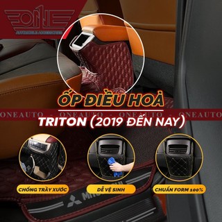 Ốp Bảo Vệ Điều Hòa Ô Tô Mitsubishi Triton 2019 2020 2021 2022 2023 2024 2025 2026 Chống Trầy Xước, Chống Bẩn
