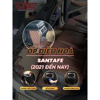 Ốp Bảo Vệ Điều Hòa Ô Tô Hyundai Santafe 2021 2022 2023 Chống Trầy Xước, Chống Bẩn