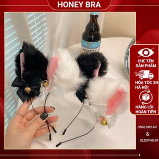Bờm Băng Đô Tai Mèo Dễ Thương PK03 Cài tóc Tai Sóc phối đồ Cosplay Đồ Ngủ Nữ Gợi Cảm Quyến Rũ