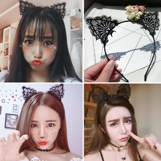 Băng Đô Tai Mèo Dễ Thương Phong Cách Hàn Quốc Cho Nữ PK01 Bờm Cài Tóc Rửa Mặt phối đồ ngủ nữ gợi cảm cosplay