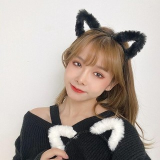 Bờm Tóc Cài Tóc Tai Mèo, Tai Gấu, Tai Sóc Sexy Ren PK01 Băng Đô Dễ Phối Đồ Ngủ Nữ Gợi Cảm Cosplay Quyến Rũ