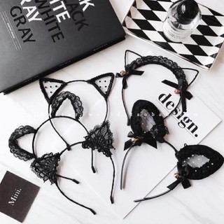 Bờm cài tóc cosplay dễ thương nhiều mẫu tai gấu, tai mèo, tai sóc PK01 Băng đô tóc phối đồ ngủ nữ gợi cảm quyến rũ