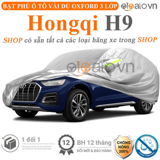 Bạt che phủ ô tô Hongqi H9 3 lớp cao cấp - OTOALO