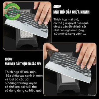 Đá Mài Dao Đa Năng Nhật Bản – Mài Nhanh Dao, Kéo, Dụng Cụ Với Lớp Phủ Kim Cương!HC41