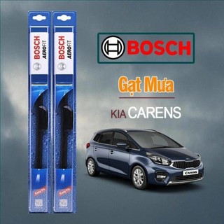 Gạt Mưa Xe Kia Carens Thương Hiệu BOSCH Aerofit Lưỡi Silicone Cao Cấp Chính Hãng + .