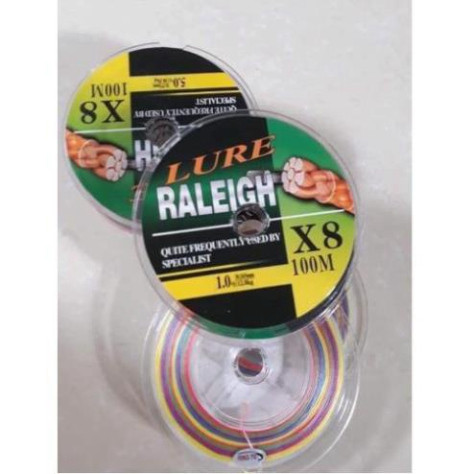 Dây dù câu cá PE Lure X8 - 7 màu cao cấp DCTT gạucxmn123