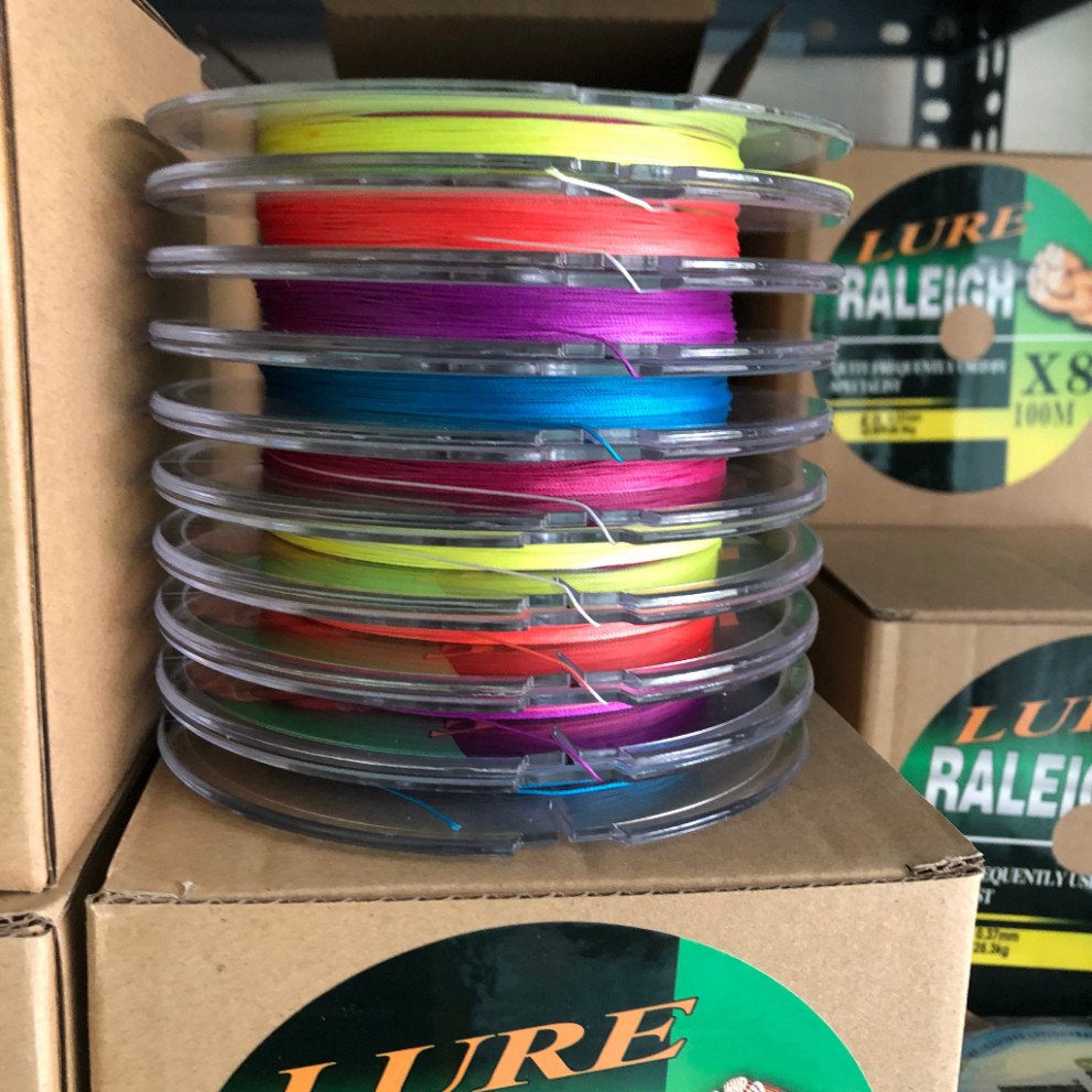 Dây dù câu cá PE Lure X8 - 7 màu cao cấp DCTT gạucxmn123