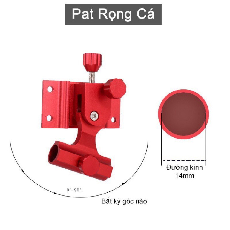 Bộ Pat Gắn Thùng Câu Đài Đa Năng Đủ Màu gạucxmn123