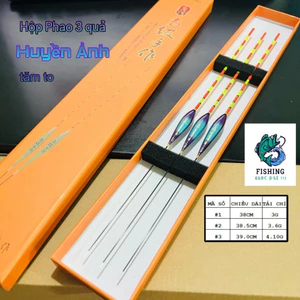 Hộp phao Huyền Ảnh , Phao Câu săn hàng tăm to ( Hộp 3 quả ) Có Bán Lẻ gạucxmn123