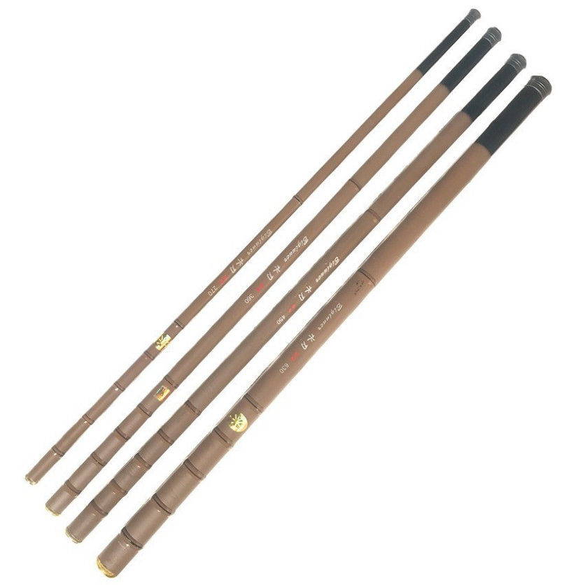 [SALE] ] Cần Câu Tay Câu Đài Trúc Nâu dài 2m7-3m6-4m5-5m4-6m3 gạucxmn123