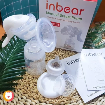 Máy Hút Sữa Cầm Tay Inbear Không Gây Đau Rát, Kích Sữa Về Nhanh, Lực Hút Mạnh, Máy Hút Sữa Bằng Tay