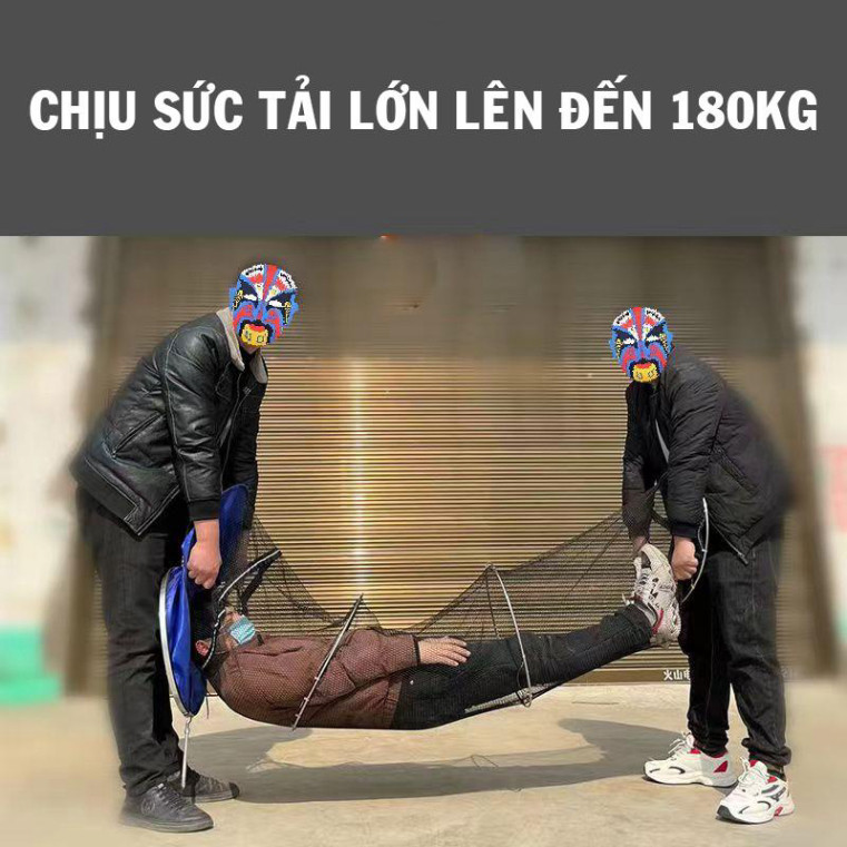 [ Tặng Gỡ Rọng Cá ] Rọng Đựng Cá Thế Hệ Mới, Khung Thép Hợp Kim Siêu Bền, Rọng Câu Đài Cao Cấp -  SOMIA_fishing aghai899