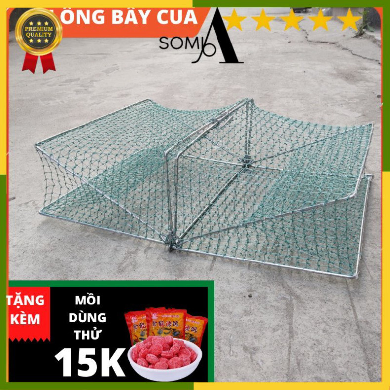 Lồng Bẫy Cua, Ghẹ, Cá Biển Rập Bẫy Cua, Ghẹ Đồ Câu Cá SOMIA aghai899