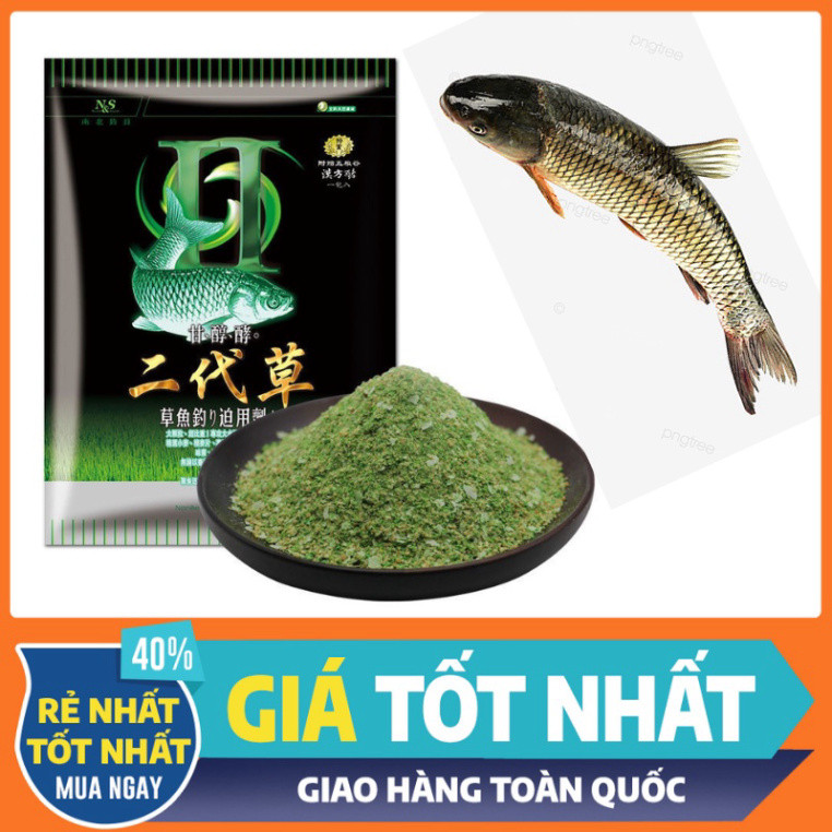 Mồi câu trắm xanh chuyên Trắm 2 trong 1 cực nhạy- SOMIA_fishing aghai899