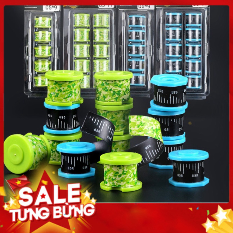 [3 CUỘN] Chì Lá Câu Đài Tàng Hình Chia Vạch phủ nano không độc hại - SOMIA_fishing aghai899