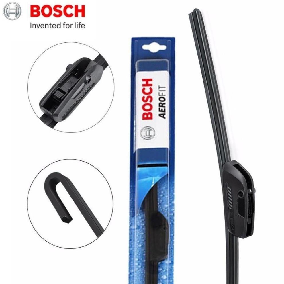 Gạt Mưa Cho Xe Hyundai Santafe Thương Hiệu BOSCH -  Lưỡi Silicone Cao Cấp - Hàng Chính Hãng + .