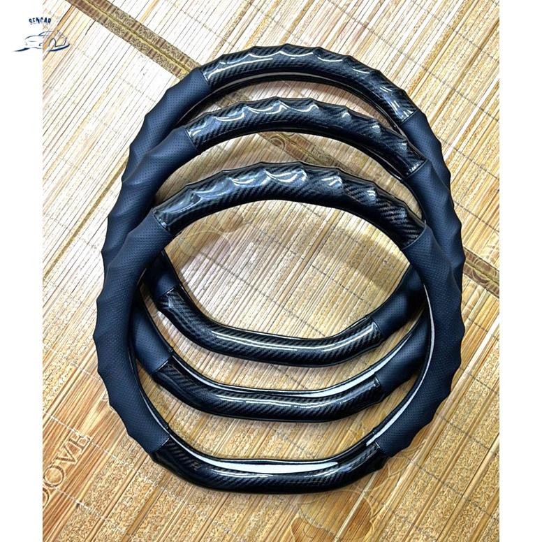 Bọc vô lăng DCut carbon dành cho xe Sonet Seltos XL7 Custin VF3 VF5 VF8 VF9 VFe34 Territory K5 XE MG ERTIGA SWIFT