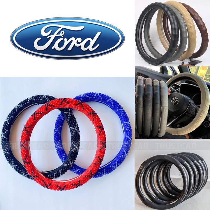 Bọc vô lăng xe Ford Everest, Ranger, Explorer, Focus, Transit, Fiesta, Ecosport, Tourneo , Raptor, Laser size 38cm