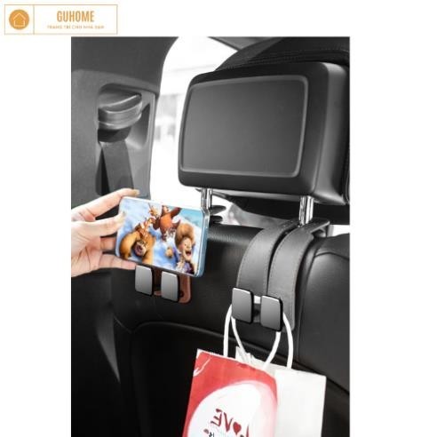 Móc Treo Đồ Gắn Ghế Xe Hơi Kiểu Móc Đôi Ghế Ô Tô Sau Móc Đôi Đa Năng Móc Xe Móc Treo Kim Loại Móc Treo Nội Thất Ô Tô