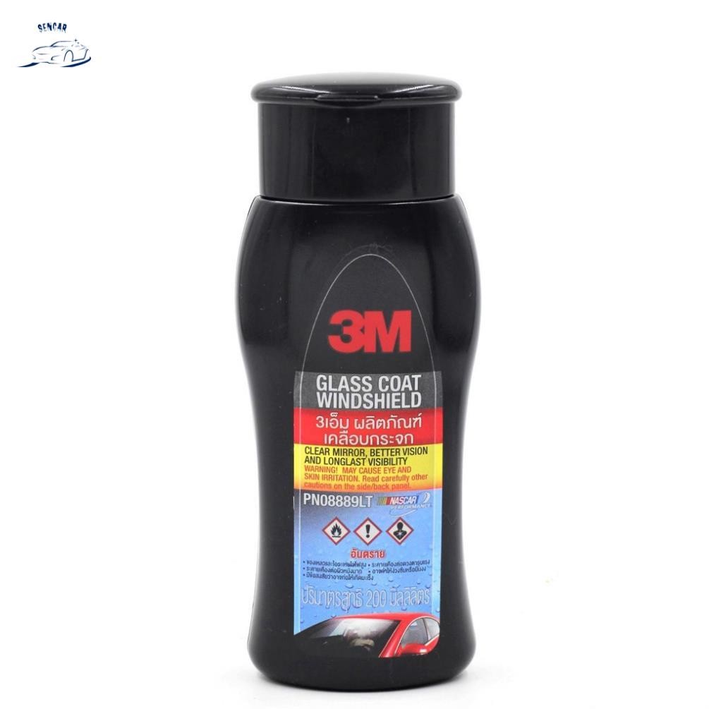 Chai chống bám nước trên kính xe 3M Glass Coat Windshield 08889 LT 200ml . .