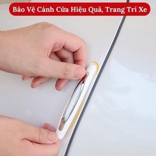 Bộ 4 Chiếc Nẹp Chống Va Đập Cánh Cửa Ô Tô Loại To