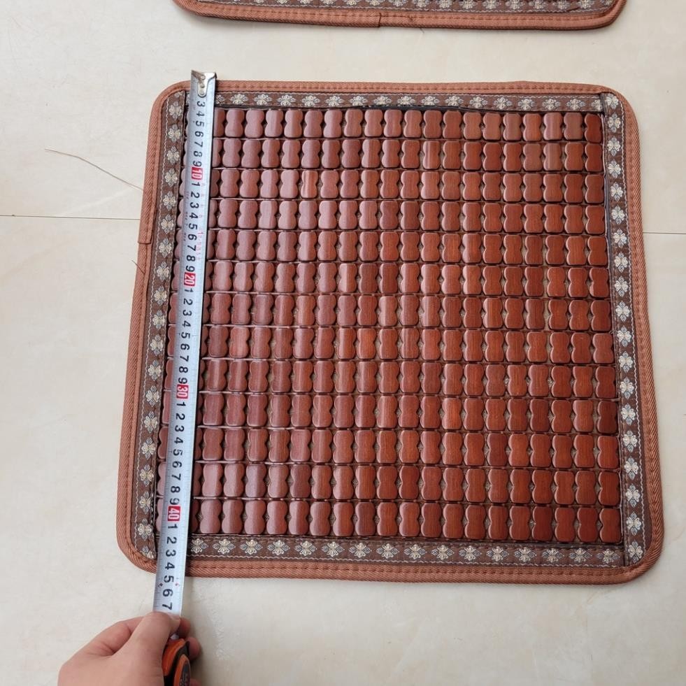 Miếng Lót Ghế, Thảm Lót Ghế Tre Trúc Thoáng Khí Cao Cấp Cho Ô Tô, Ghế Văn Phòng