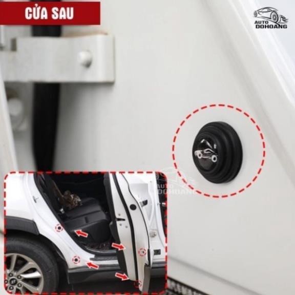 Nút giảm chấn đóng cửa ô tô có LOGO LẺ RẺ NHƯ SỈ Nút giảm lực đóng cửa xe hơi - Đệm giảm chấn ô tô - Miến dán chống xốc