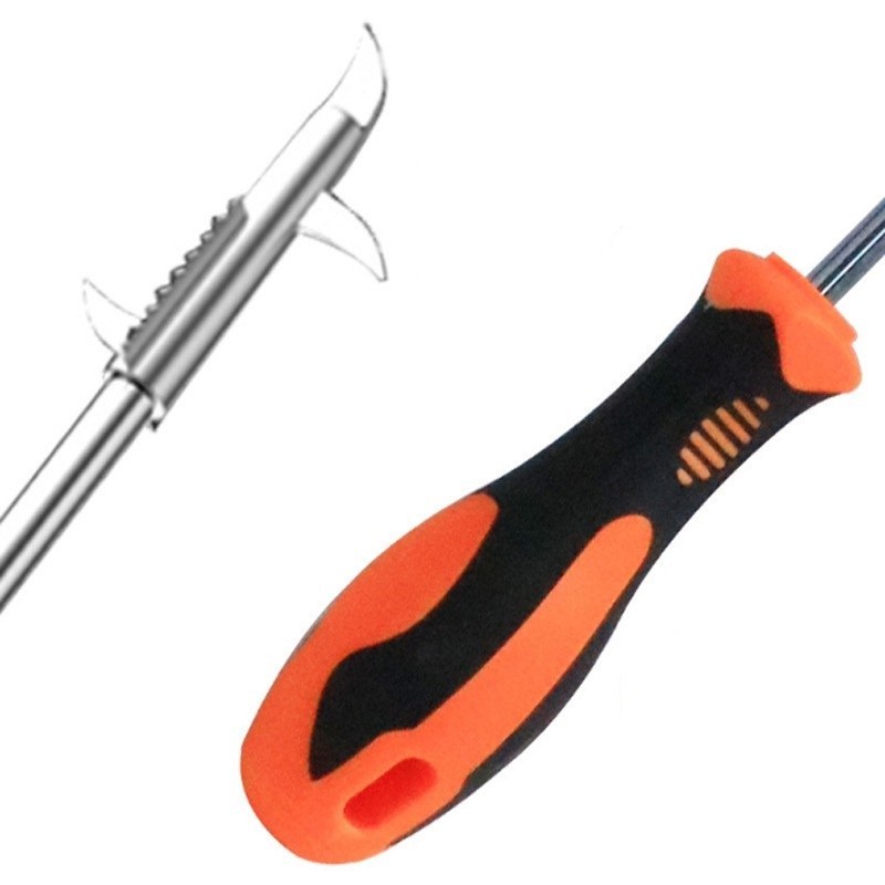 Dụng cụ móc vệ sinh bánh xe hơi, tua vít 3 chấu gỡ sỏi đá lốp ô tô