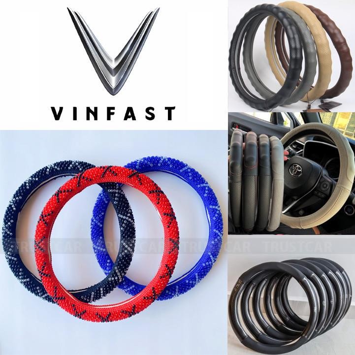 Bọc vô lăng Vinfast Lux A, Lux SA, Fadil size 38cm -  vừa chuẩn cho các mẫu xe xăng