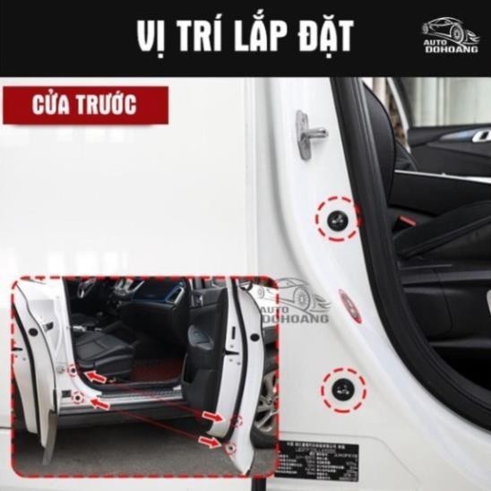 Nút giảm chấn đóng cửa ô tô có LOGO LẺ RẺ NHƯ SỈ Nút giảm lực đóng cửa xe hơi - Đệm giảm chấn ô tô