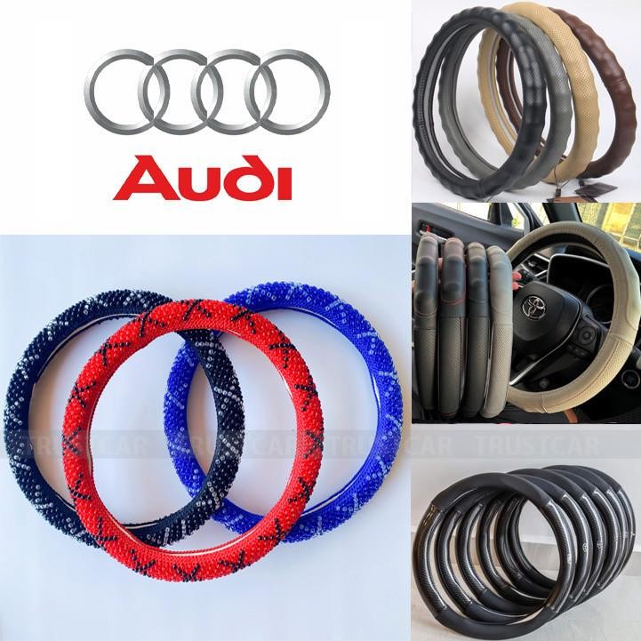 Bọc vô lăng Audi Q2, Audi Q3, Audi Q8, Audi Q5, Audi E-Tron, Audi Q4, Audi Q7, A1, A2, A3, A5 size 38cm