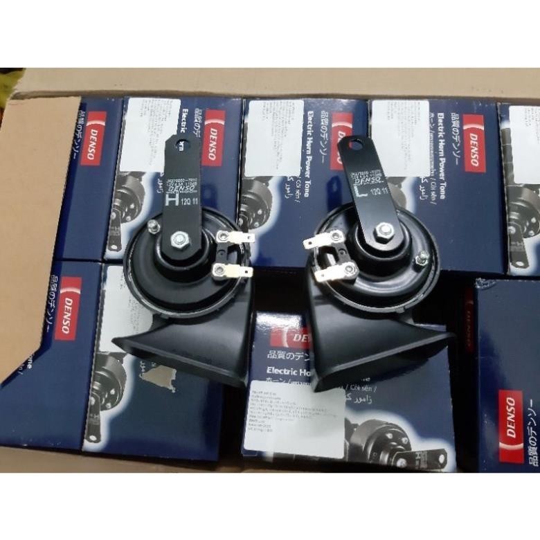 Còi sên,còi đĩa Denso 12v chất lượng cao lắp được hầu hết các xe ô tô từ 4-16 chỗ