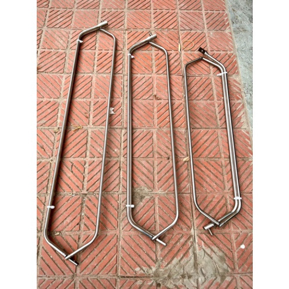 Vành Vợt Cá Inox, Vành Vợt Tam Giác Săn Hàng Siêu Bền Size 60,70,80cm Ren Ốc 8 gal562hh